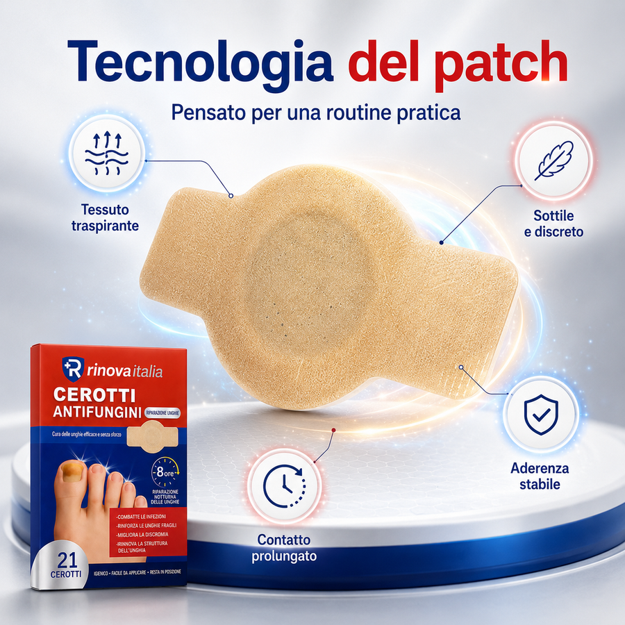 Applicazione patch antifungino