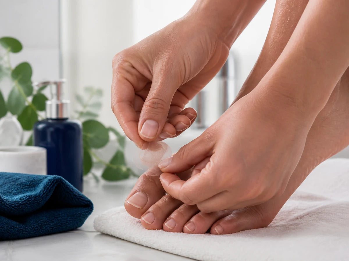 Applicazione patch antifungino
